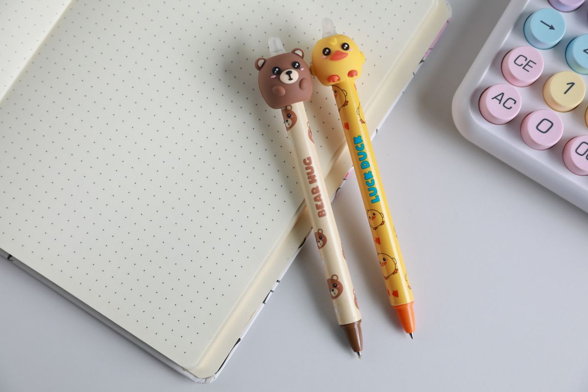 Stylos effaçables 3D Ours & poussins