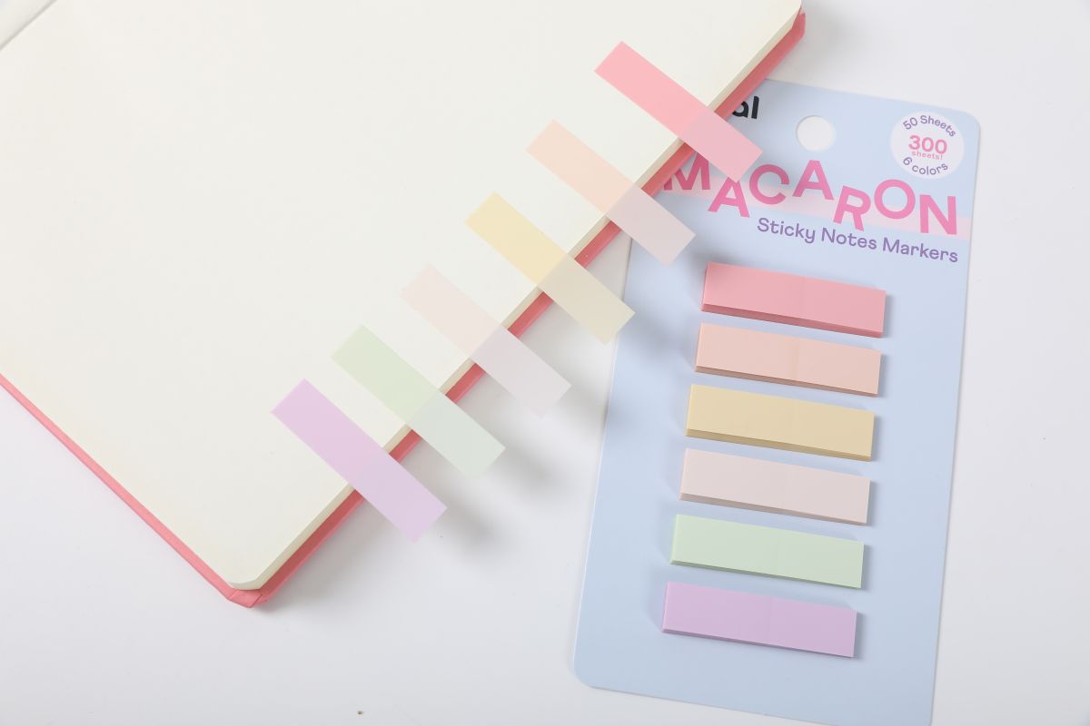 Notes autocollantes Macaron 