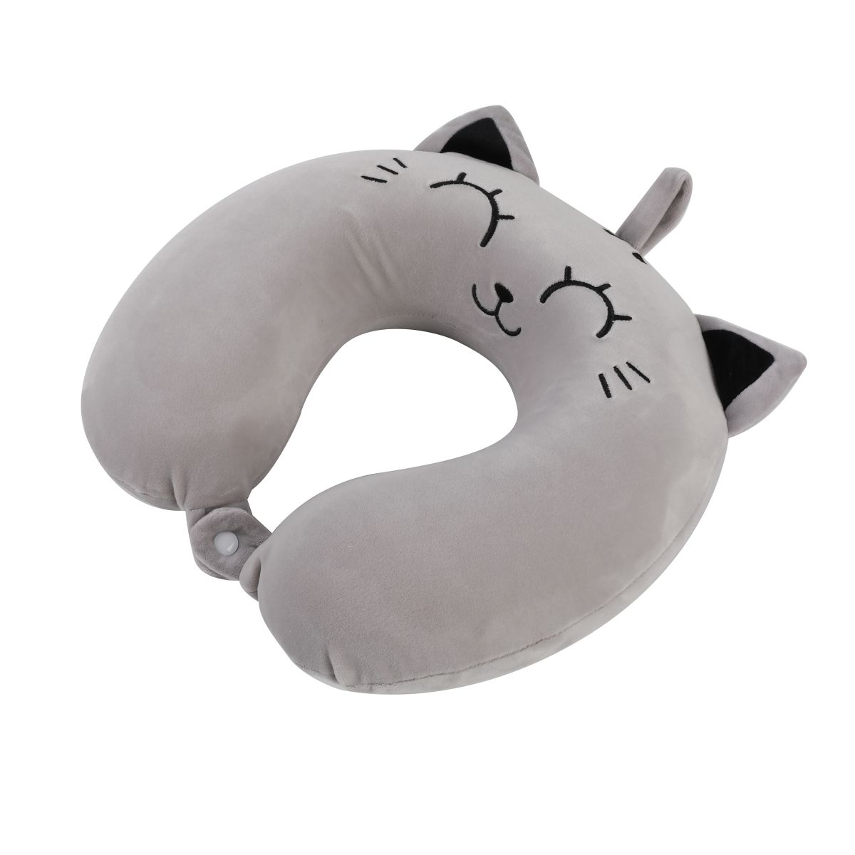 Oreiller de voyage Chat gris