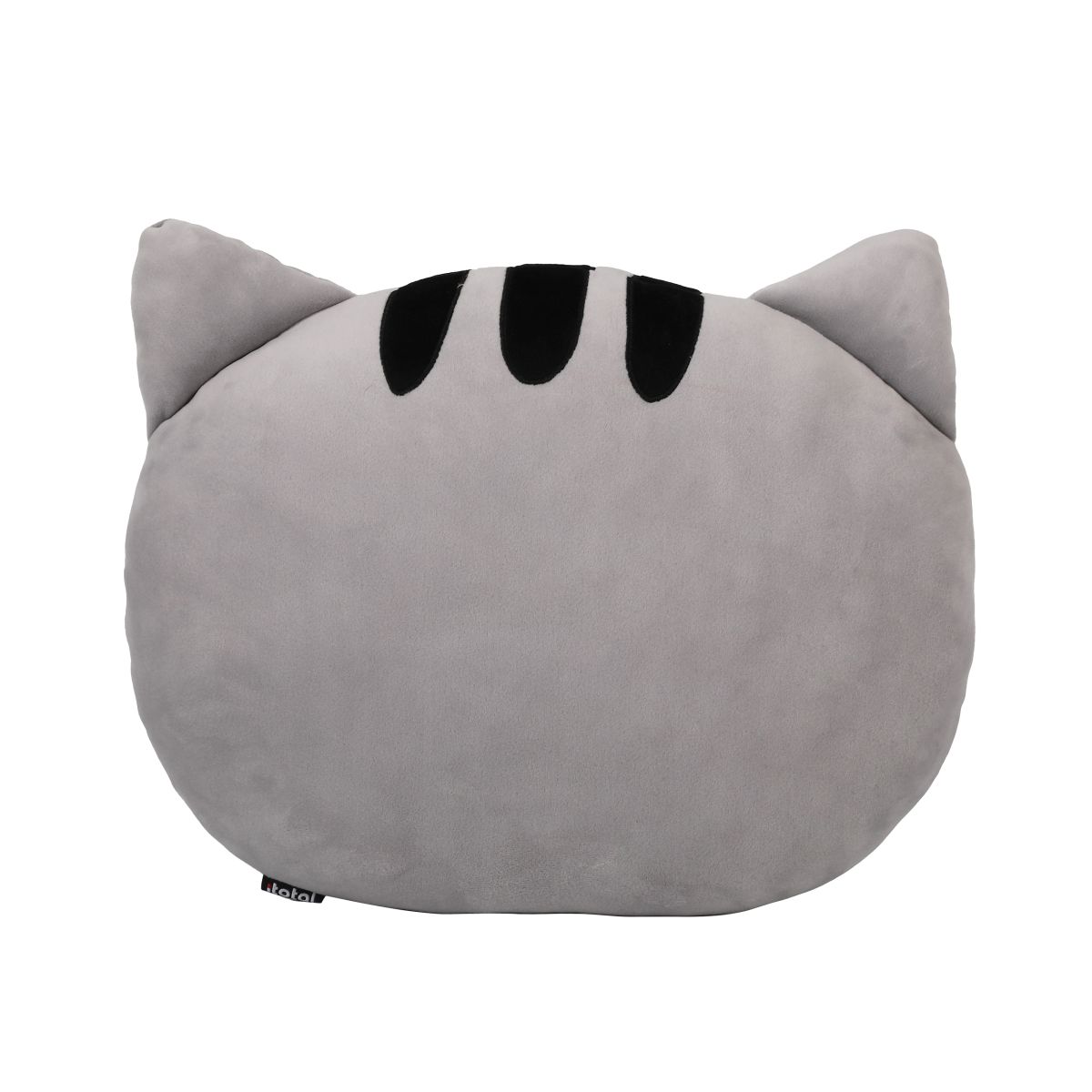 Coussin plat chat Gris