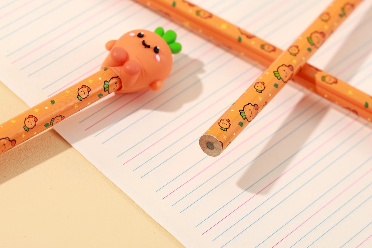 Crayons 3D Carrie la carotte 