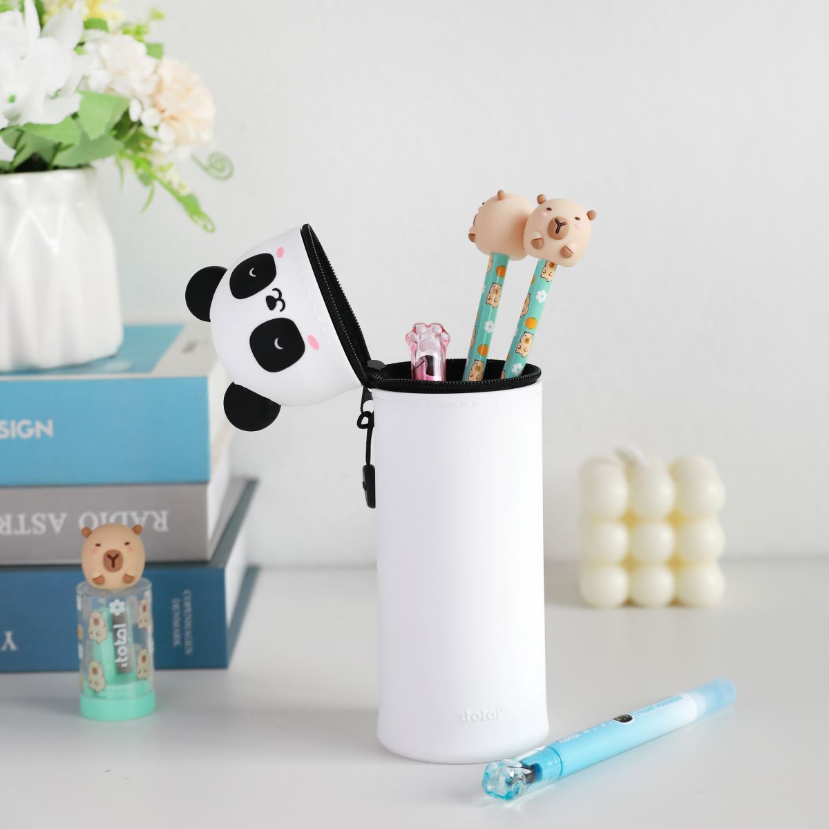 Trousse en silicone Panda 