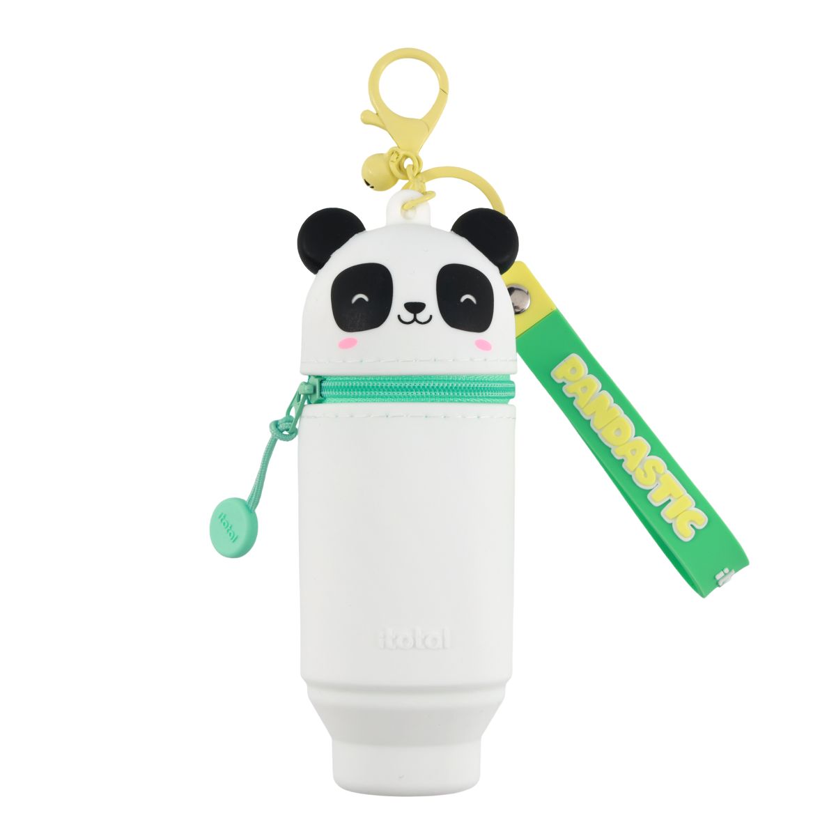 Porte-clés avec trousse en silicone Panda 