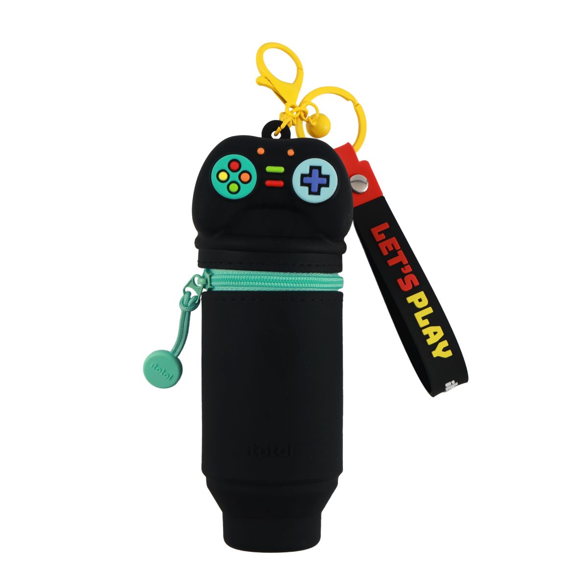 Porte-clés avec trousse en silicone Game