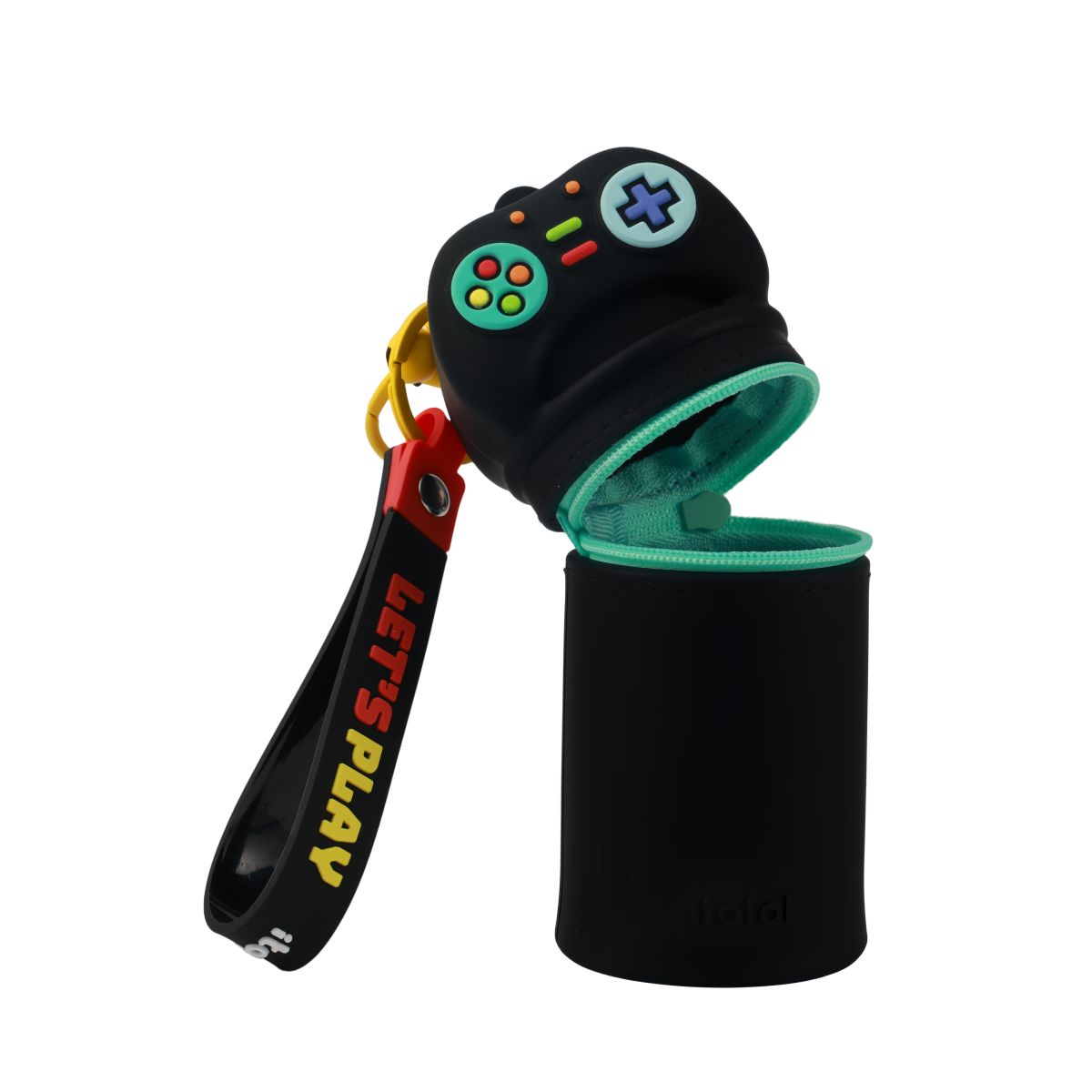 Porte-clés avec trousse en silicone Game