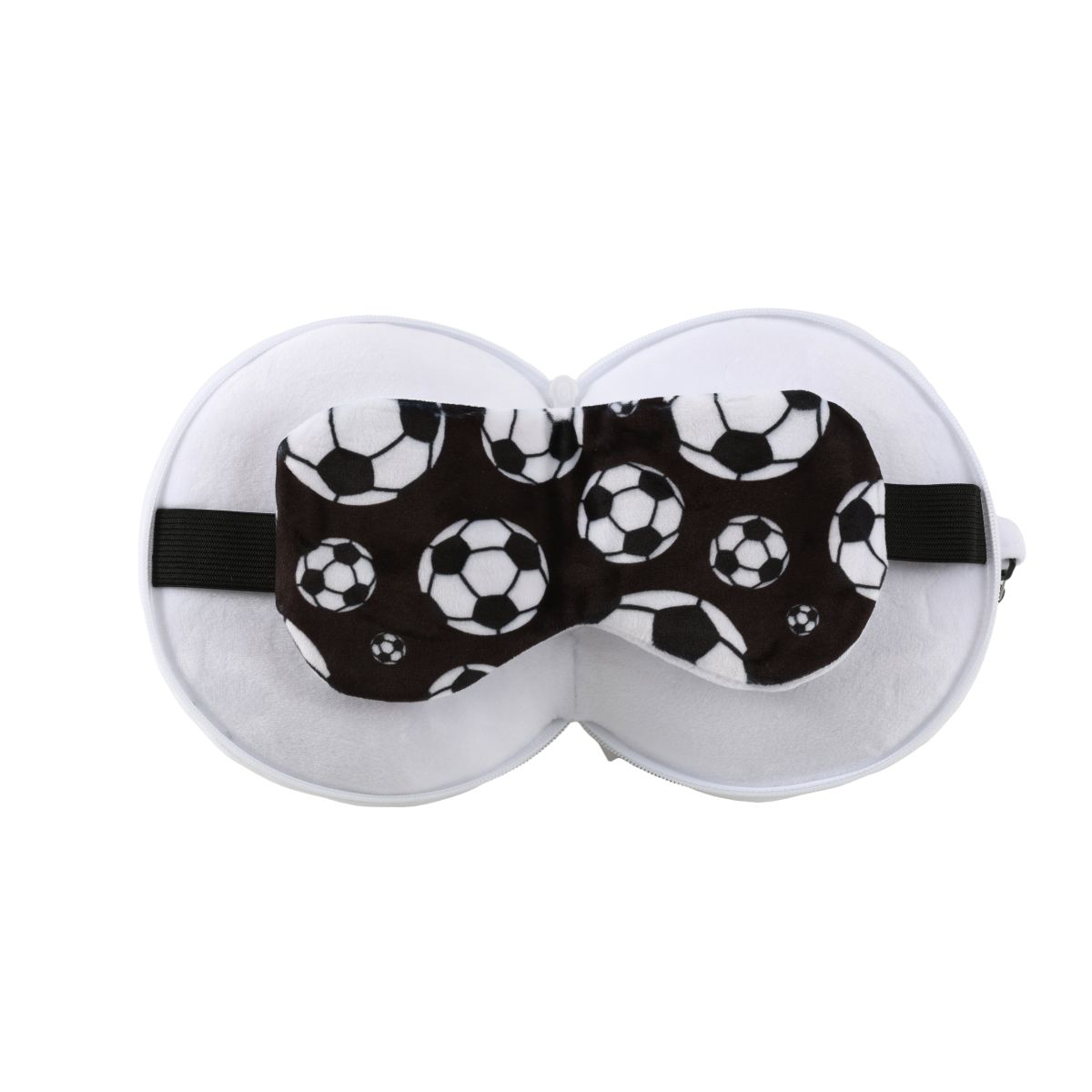 Oreiller de voyage &amp; masque de nuit Football 