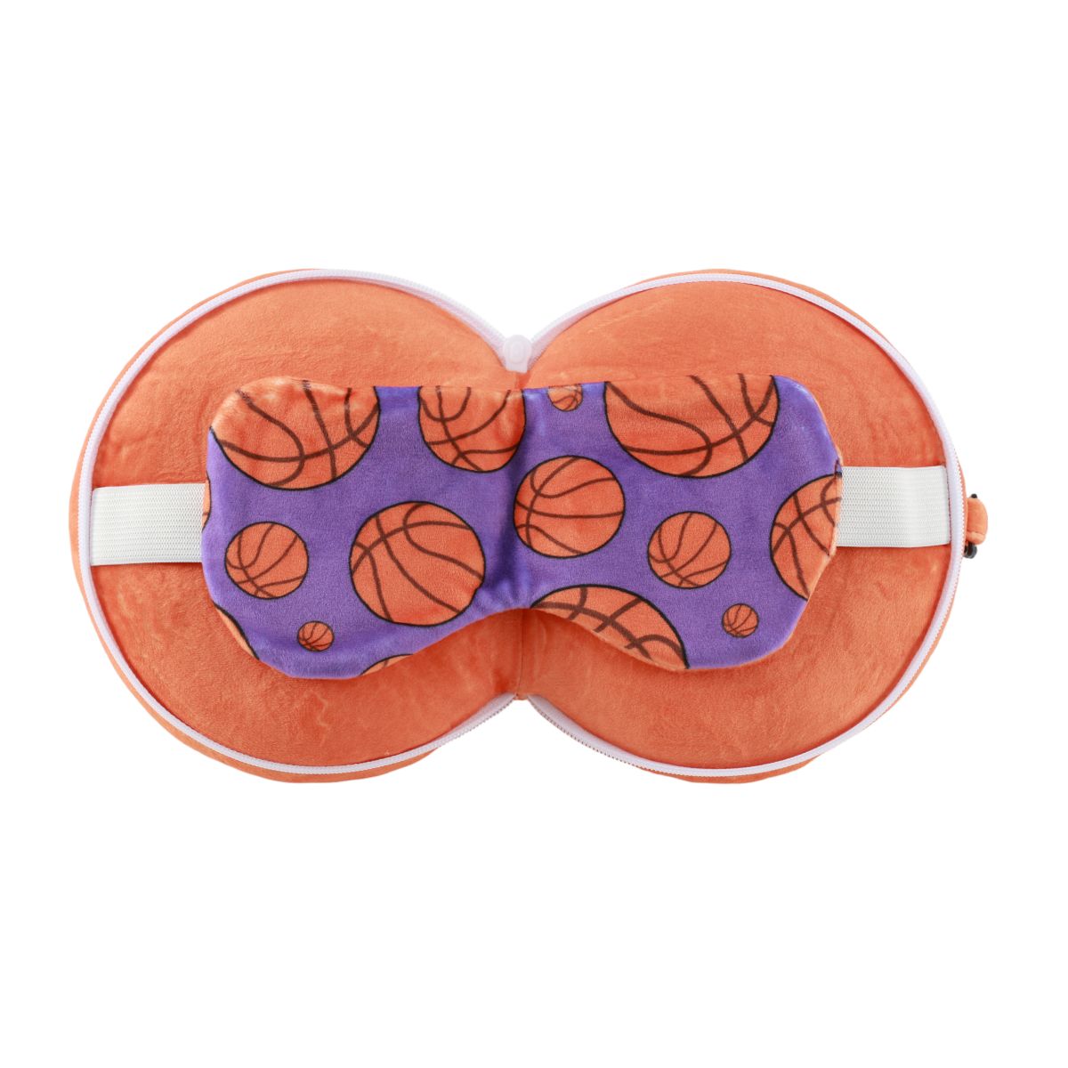 Oreiller de voyage &amp; masque de nuit Basketball 