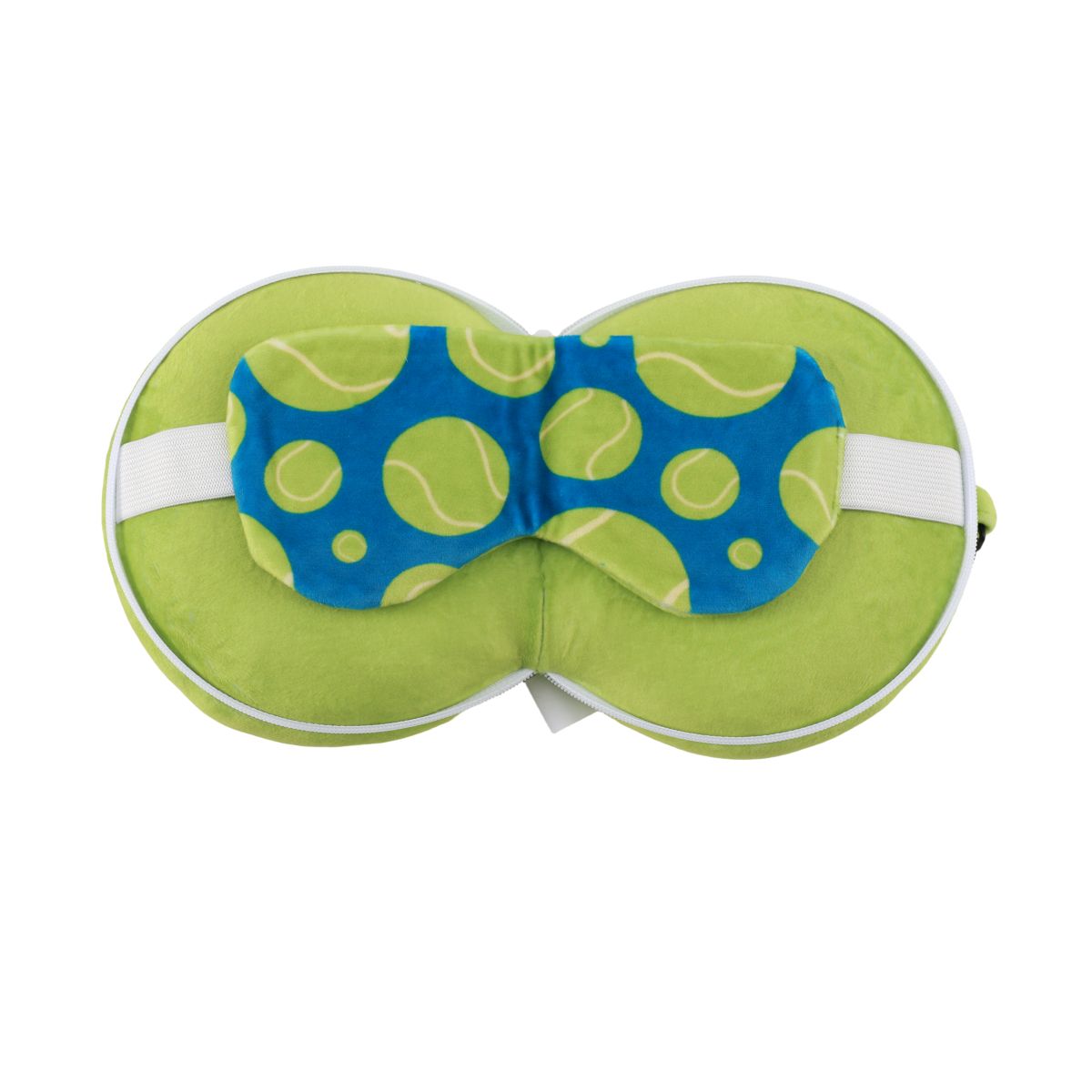 Oreiller de voyage &amp; masque de nuit Tennis 