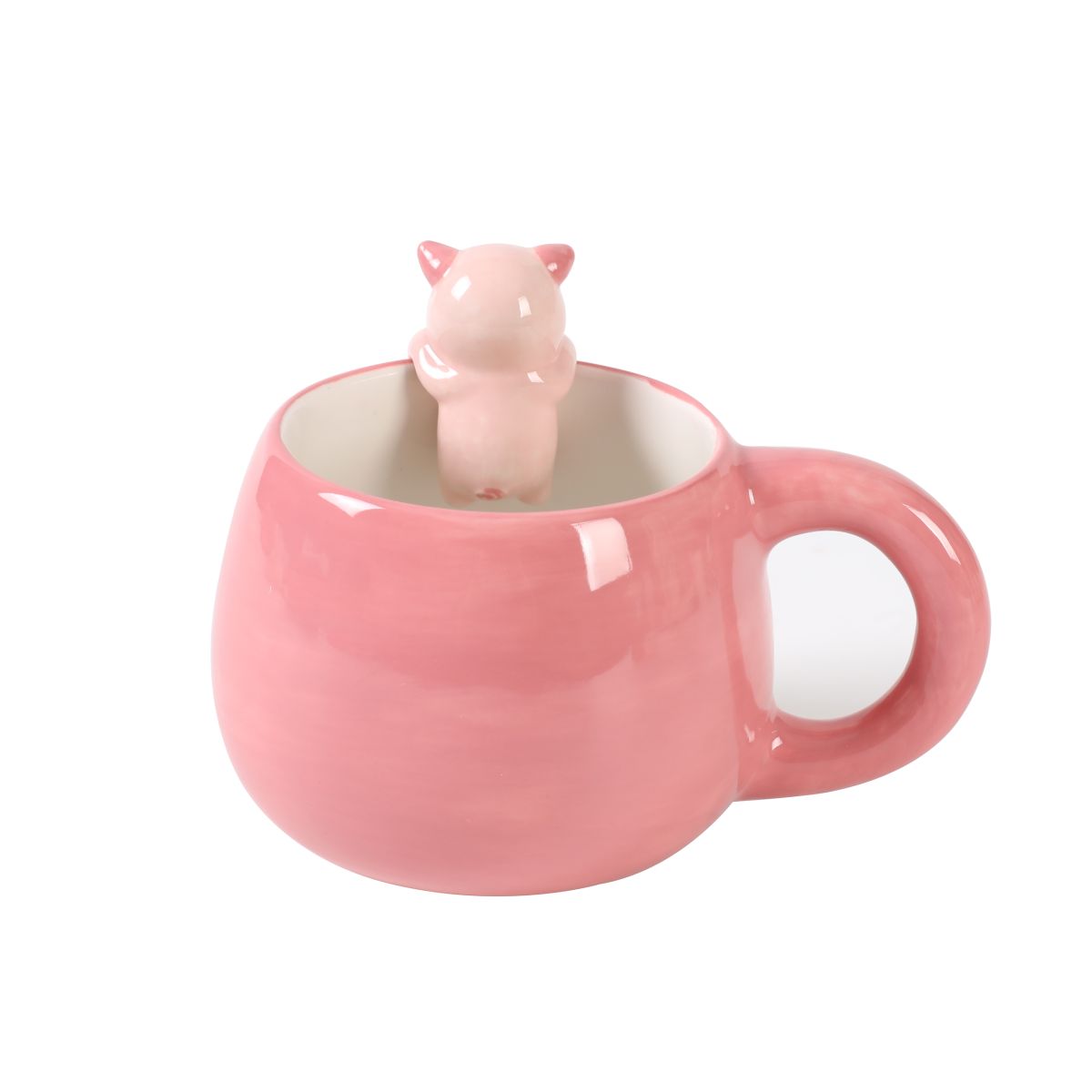 Tasse en céramique Charm 450ml Cochon