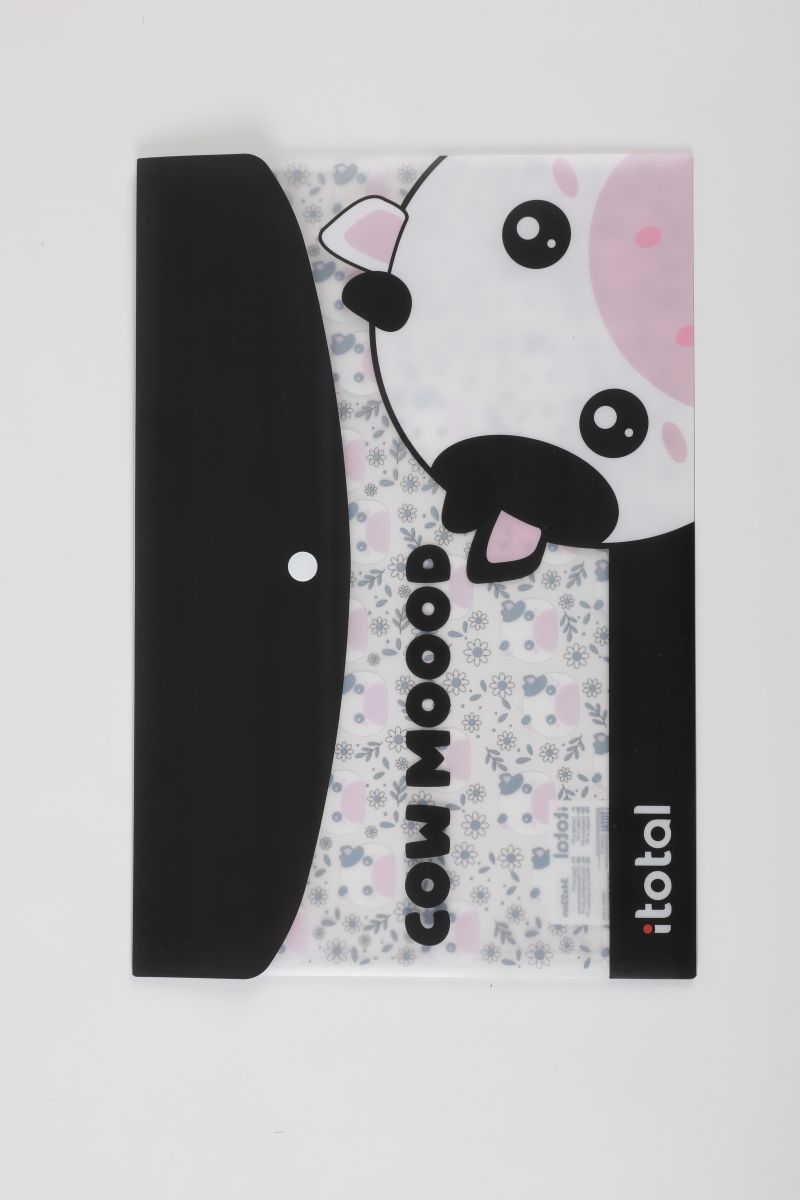 Dossier de documents A4 Animals Vache