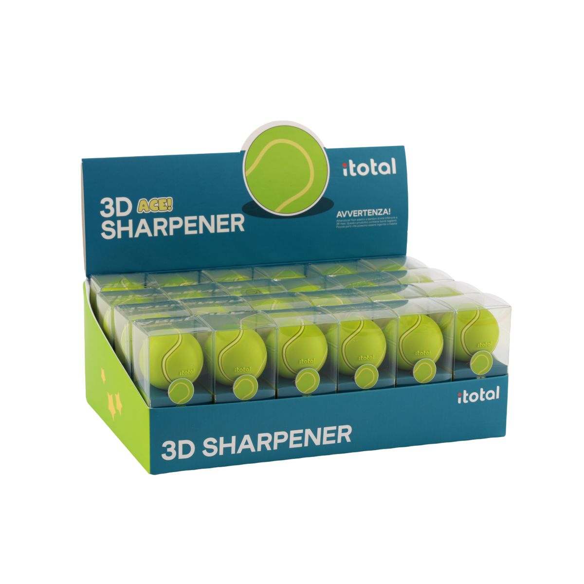 Taille-crayons 3D Tennis 