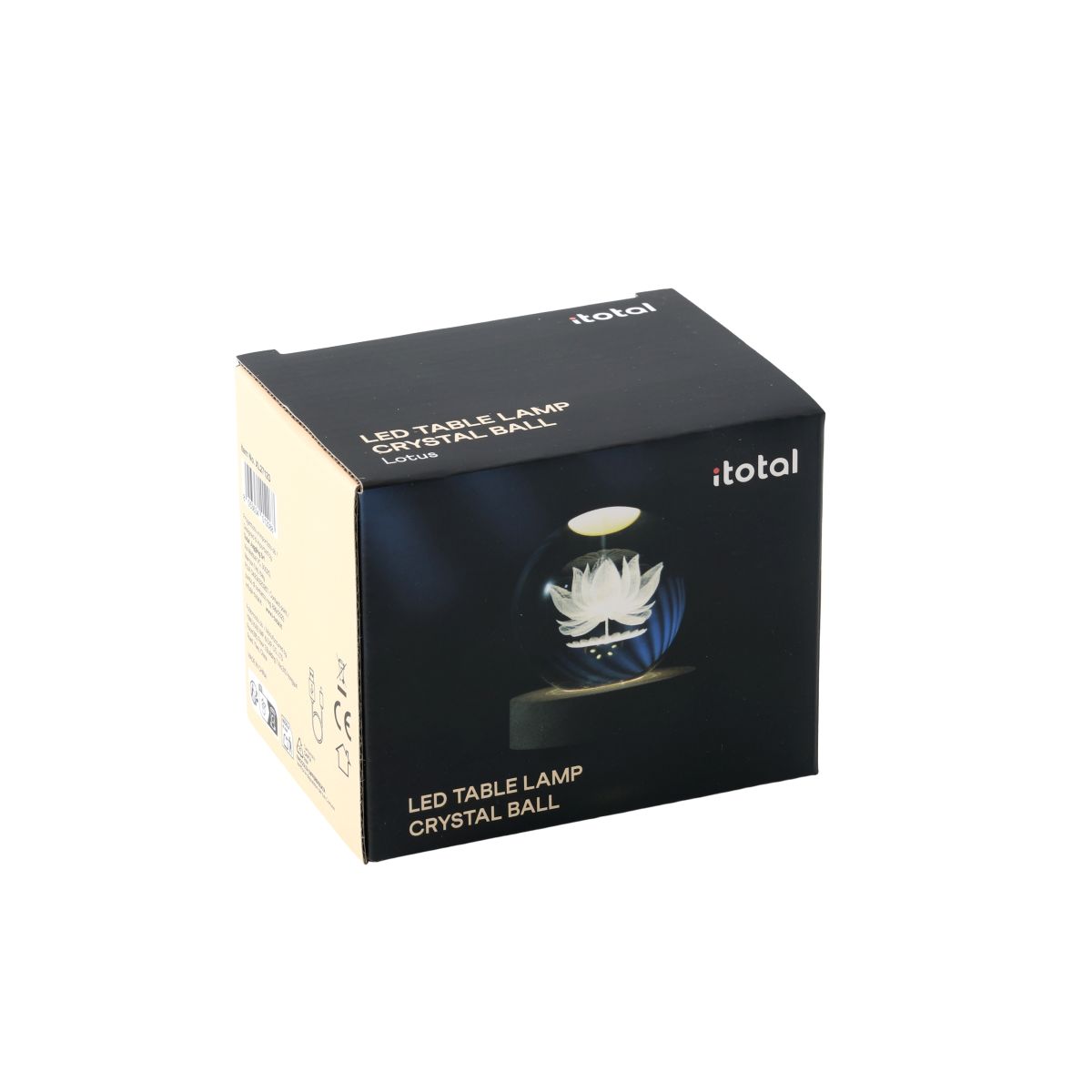 LAMPE LED Led Crystal Ball Lotus medium