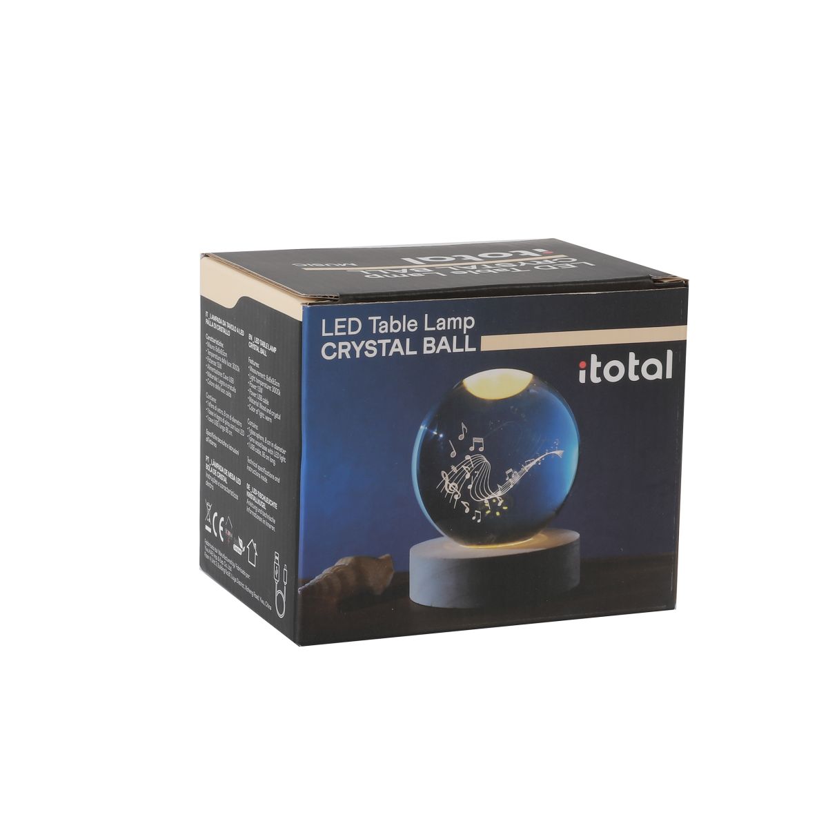 Lampe LED Crystal Ball Music Medium 