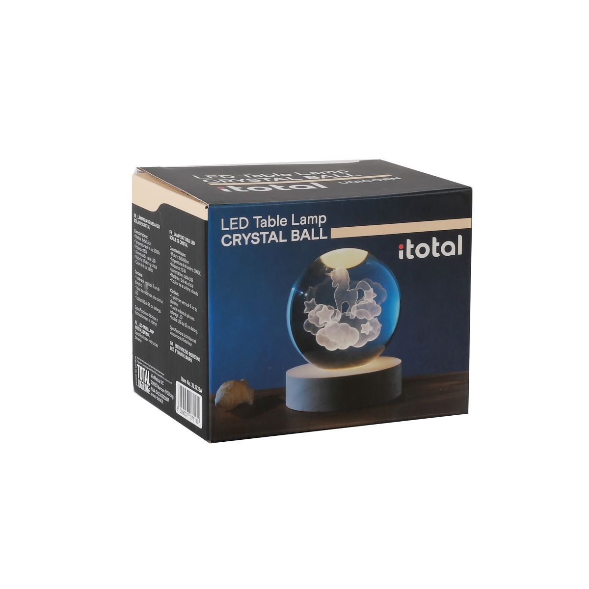 Lampe LED Crystal Ball Unicorn Medium 