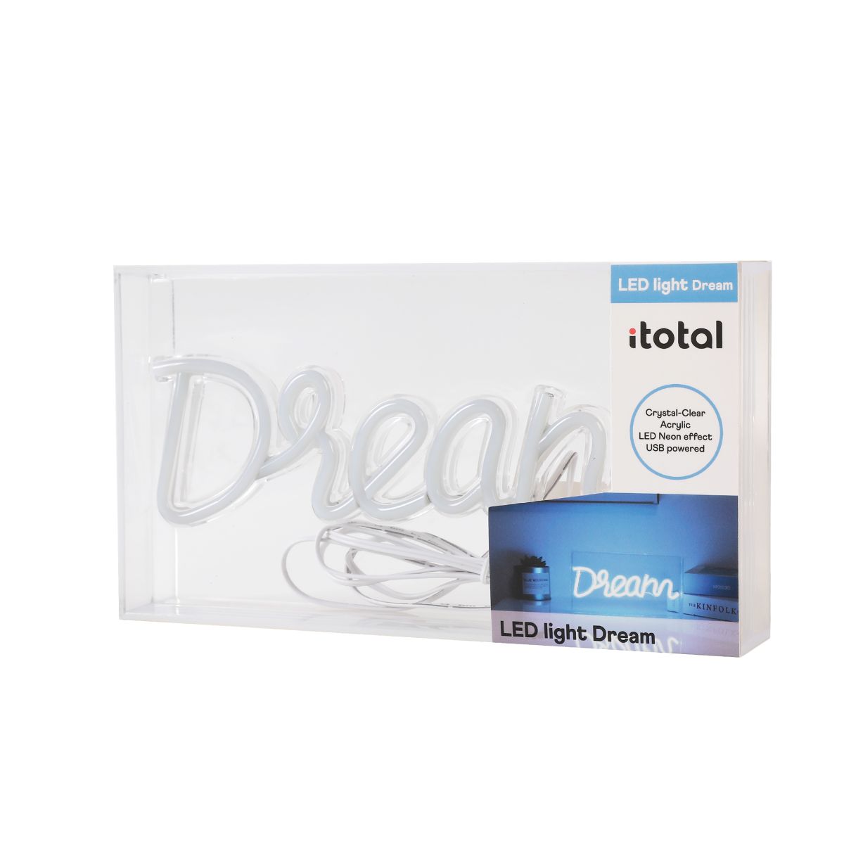 LAMPE LED Neon Led Lights Dream Bleu