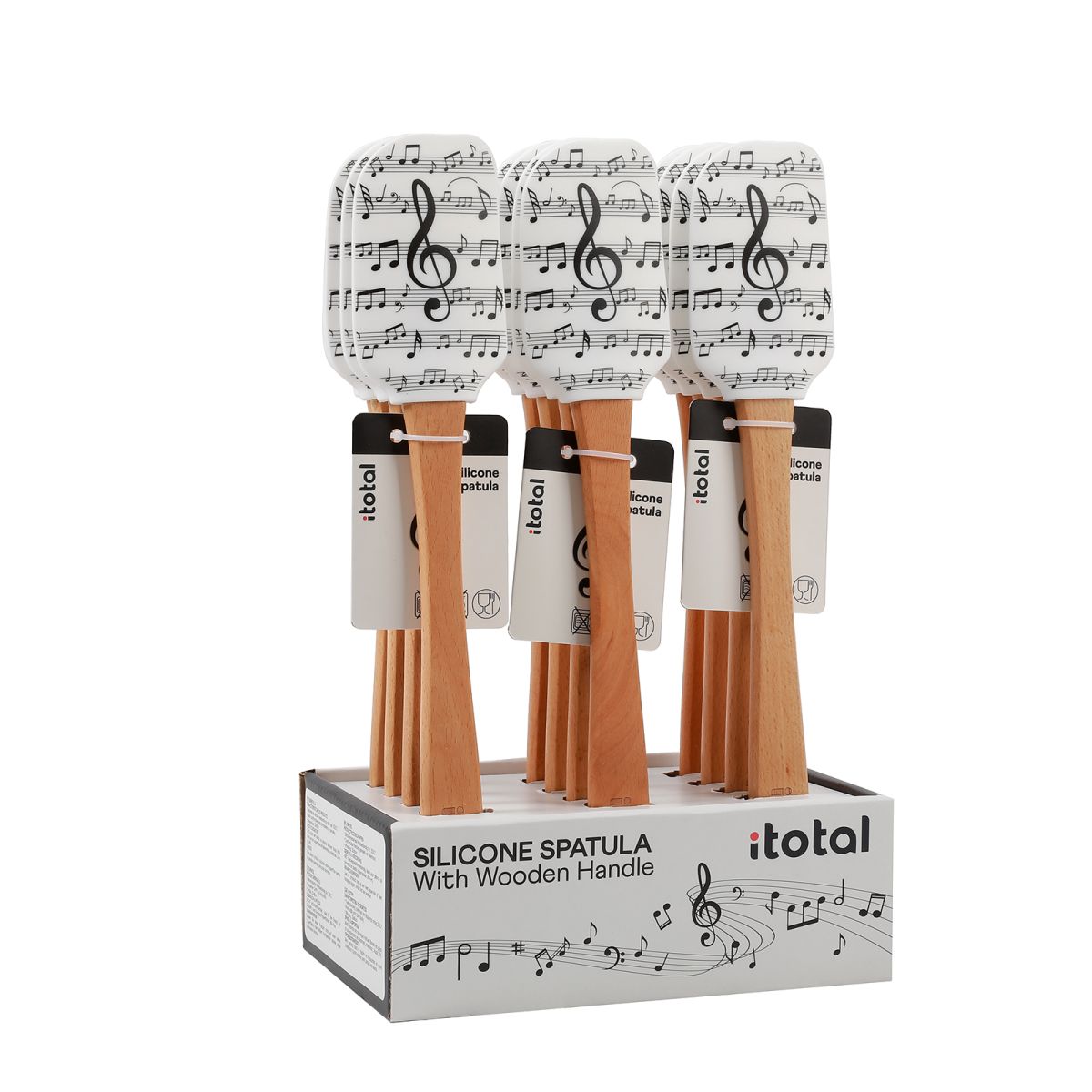 Spatules en Silicone Music