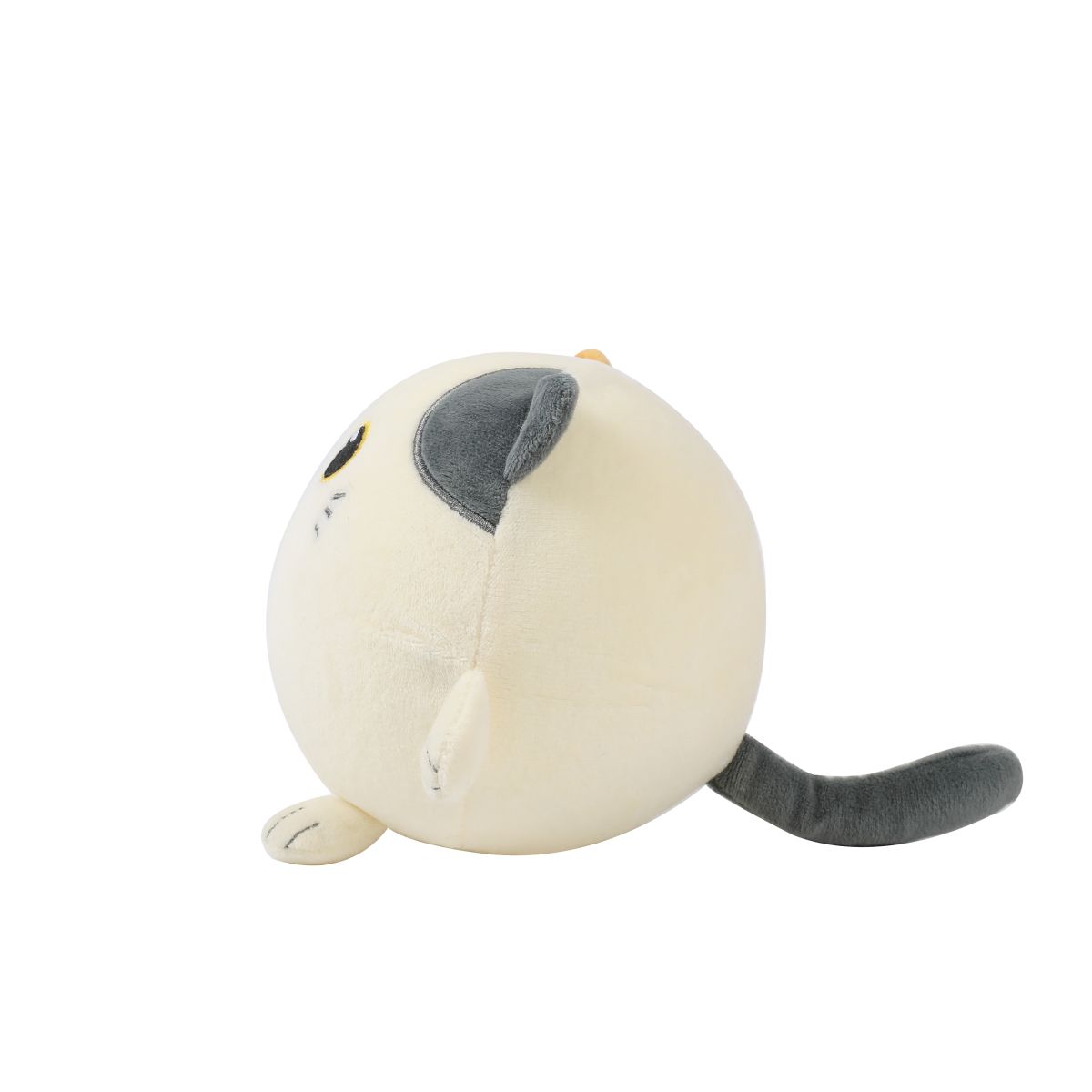 Peluche Squishy Chat Blanc & Orange