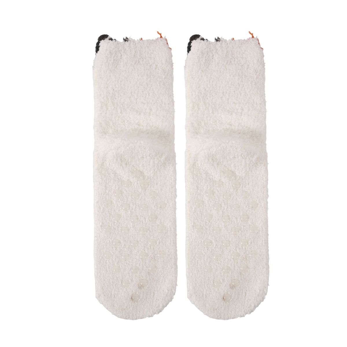 Chaussettes chaudes Chat blanc & orange  
