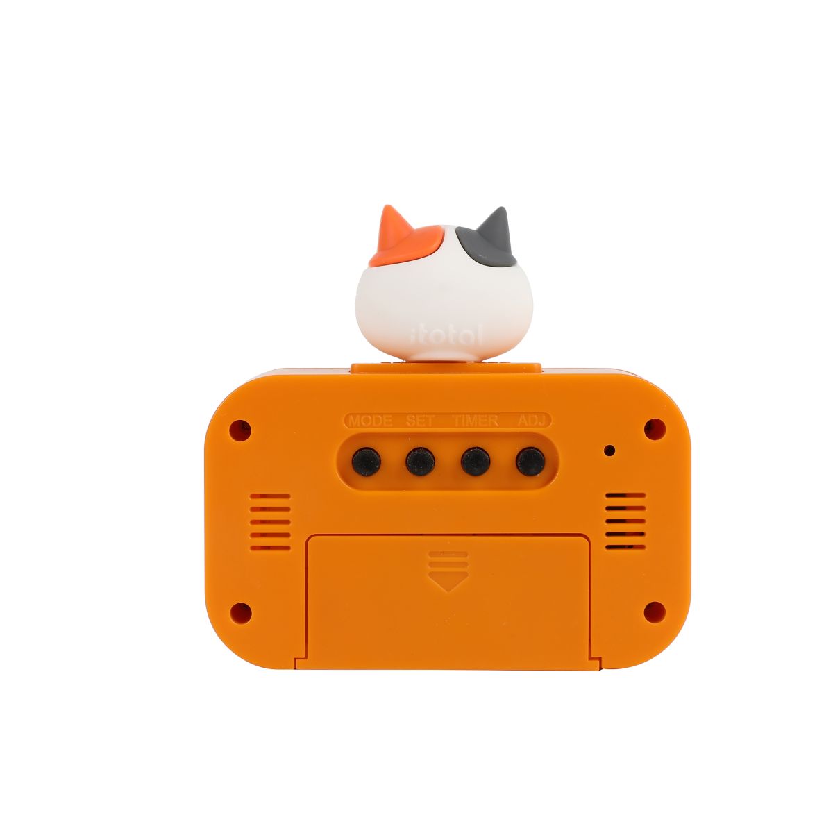 Réveil-matin Chat Blanc & orange