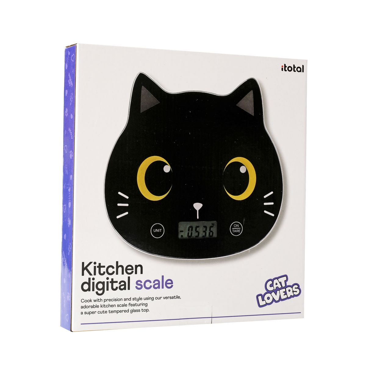 Balance de cuisine Chat noir