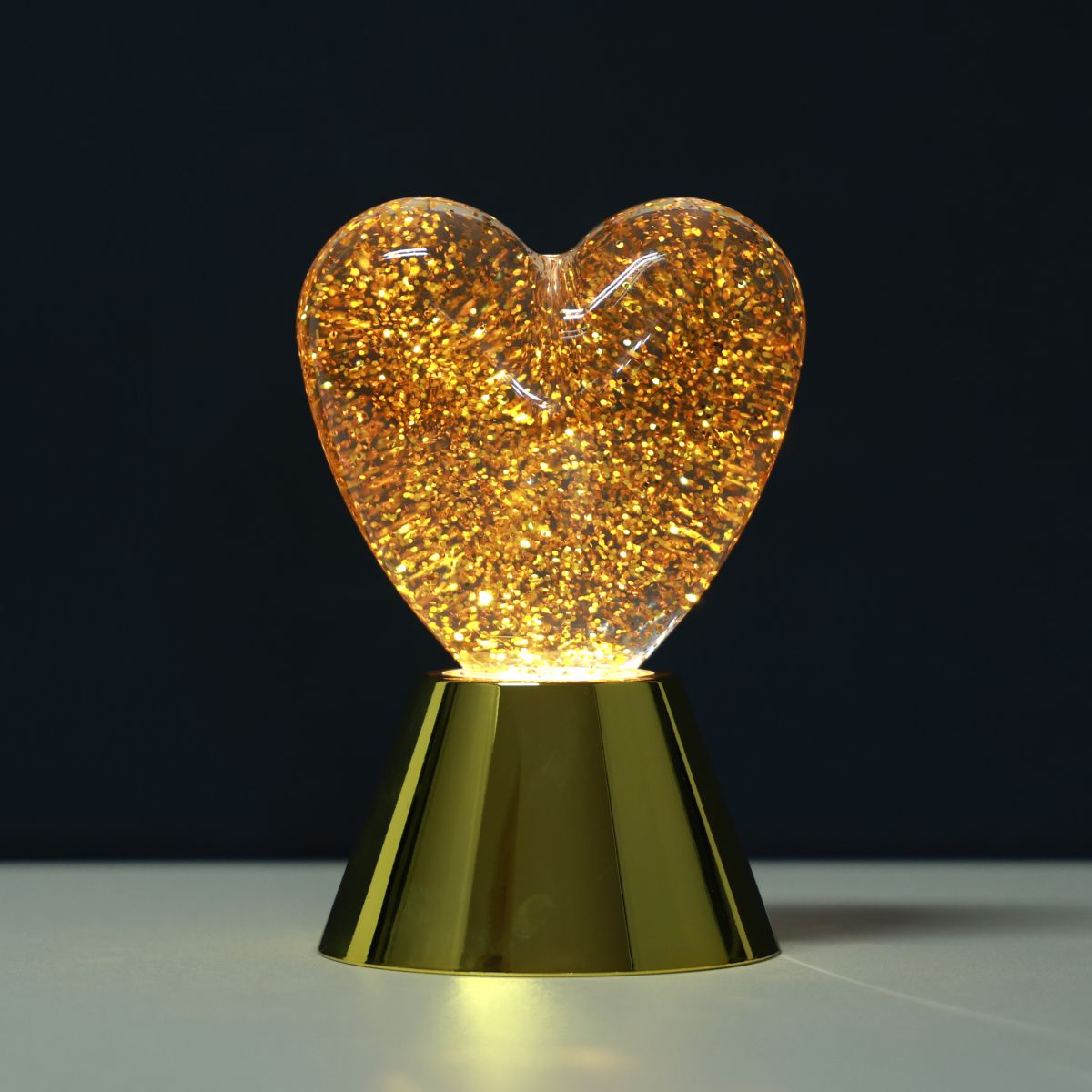 ITOTAL - Lampe Cœur Or (heart light) 