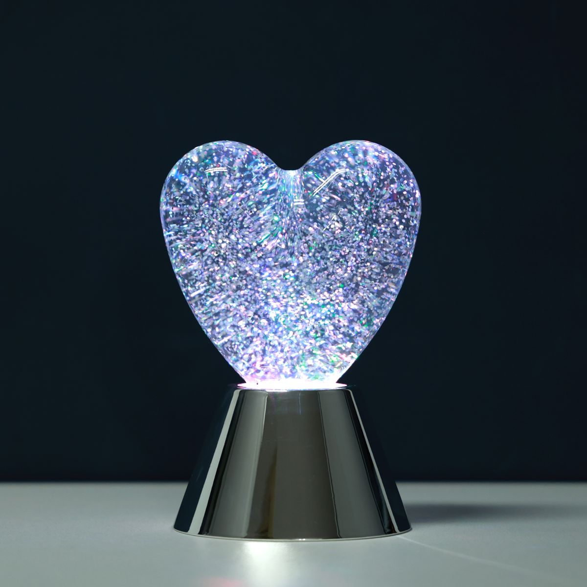 ITOTAL - Lampe Cœur Argent (heart light) 