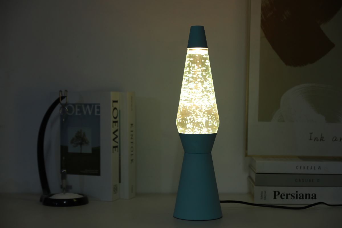 Lampe Monocolor Fusée Glitter Vert 