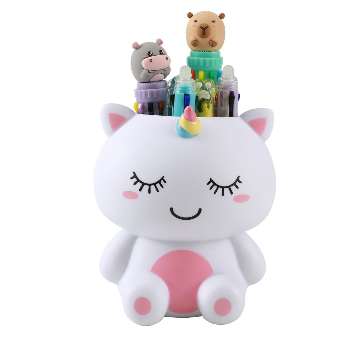 Porte-crayons 3D Licorne 