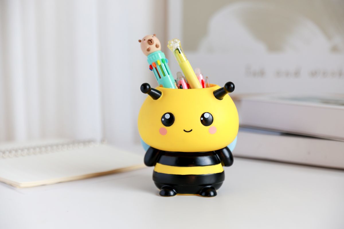 Porte-crayons 3D Abeille 