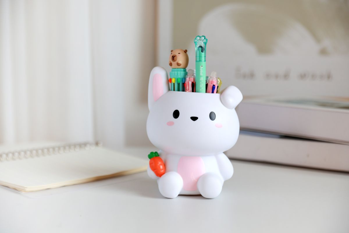 Porte-crayons 3D Lapin 