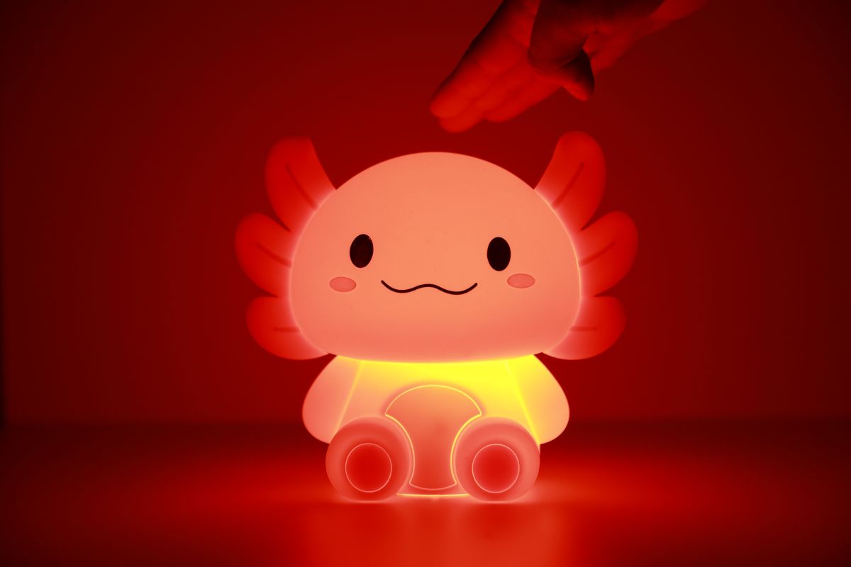 Lampe de nuit en silicone Axolutely 
