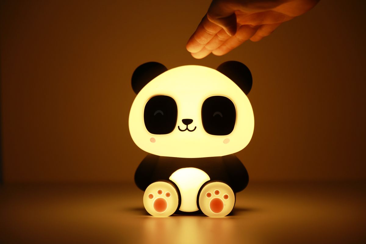 Lampe de nuit en silicone Panda 