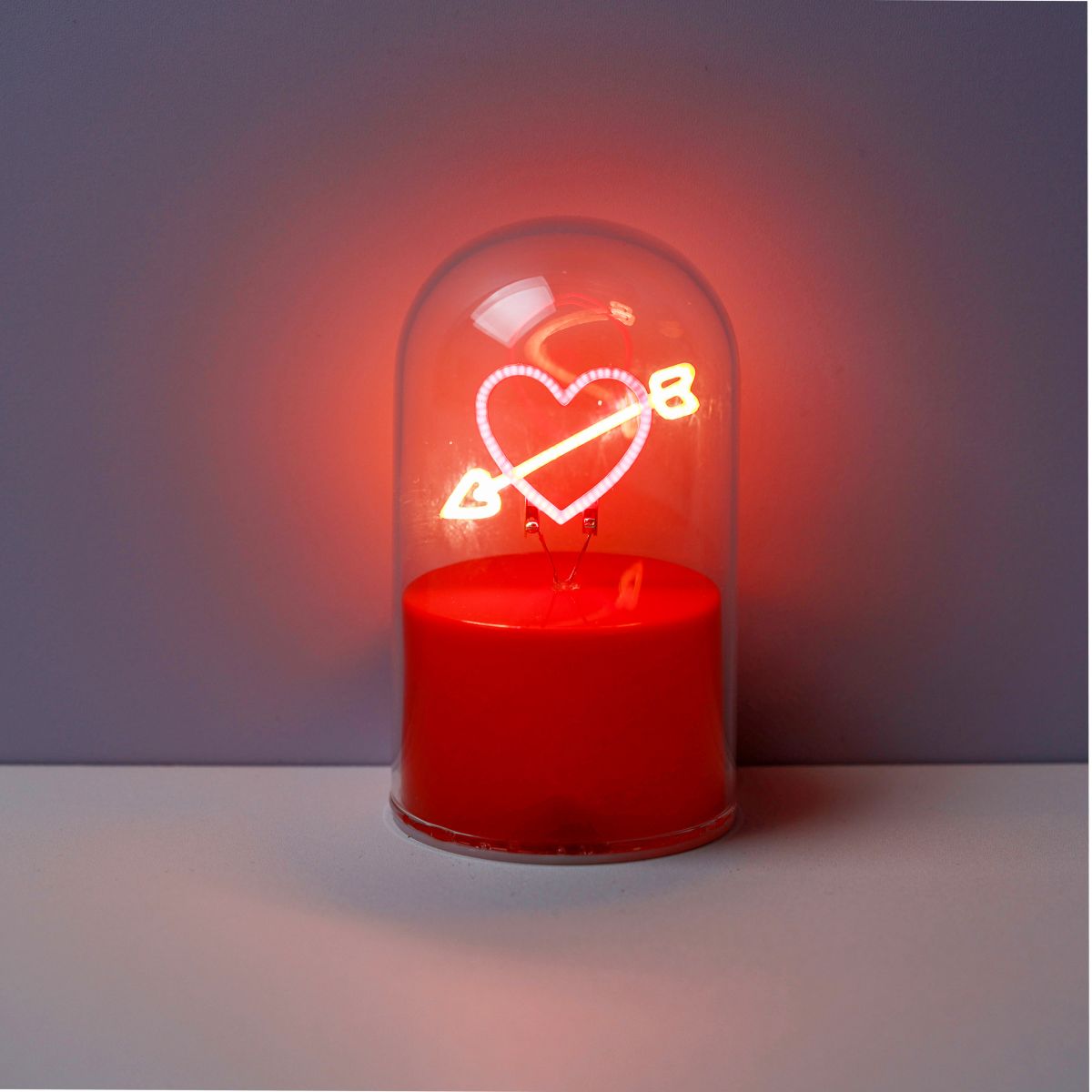 LAMPE LED Dôme en verre Cupid  