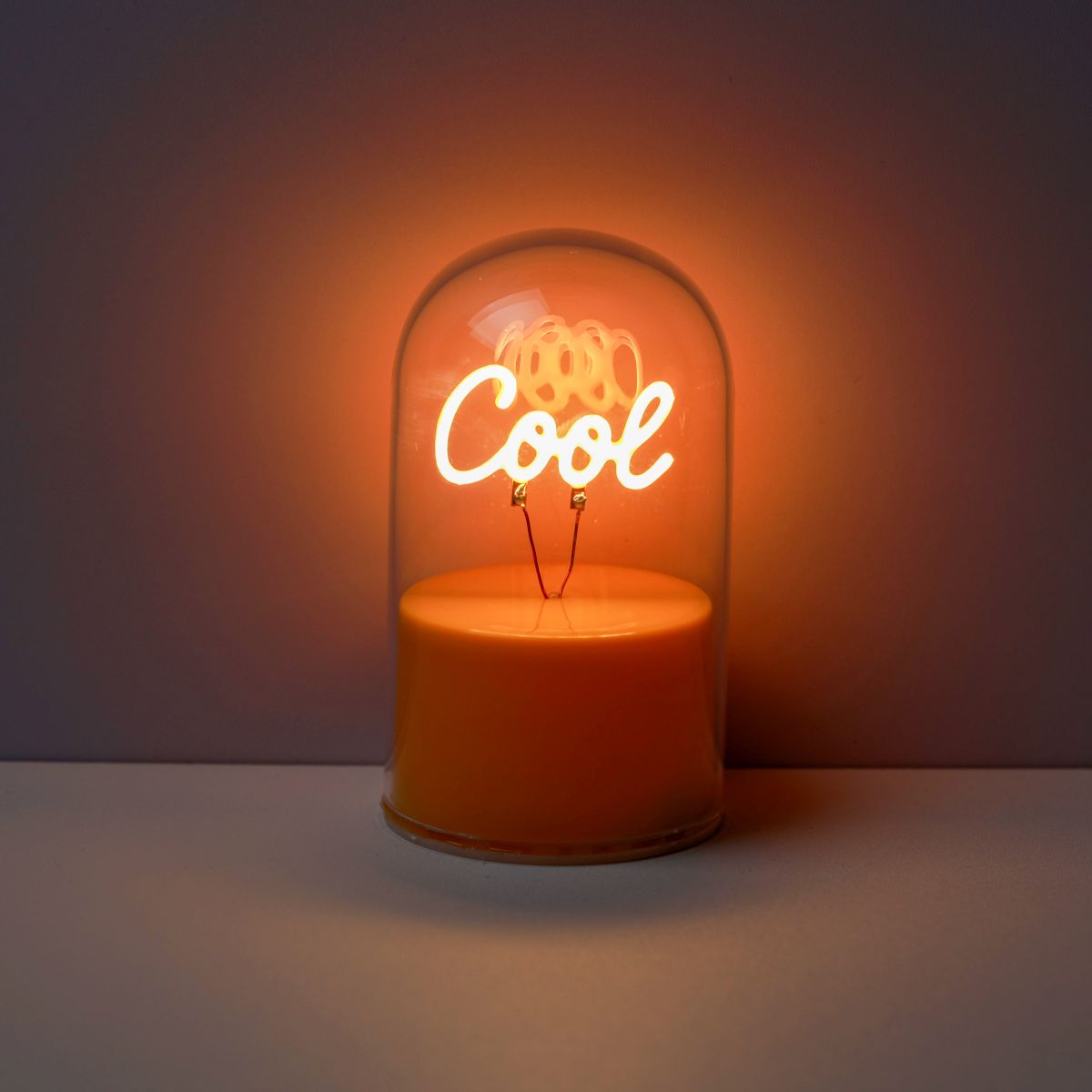 LAMPE LED Lampe Dôme en verre Cool 