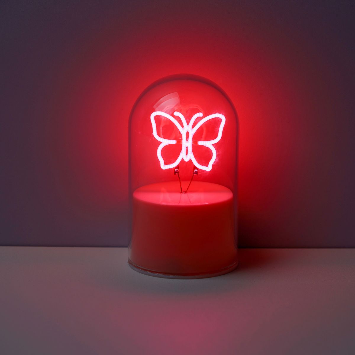 Lampe LED Dôme en Verre Butterfly 