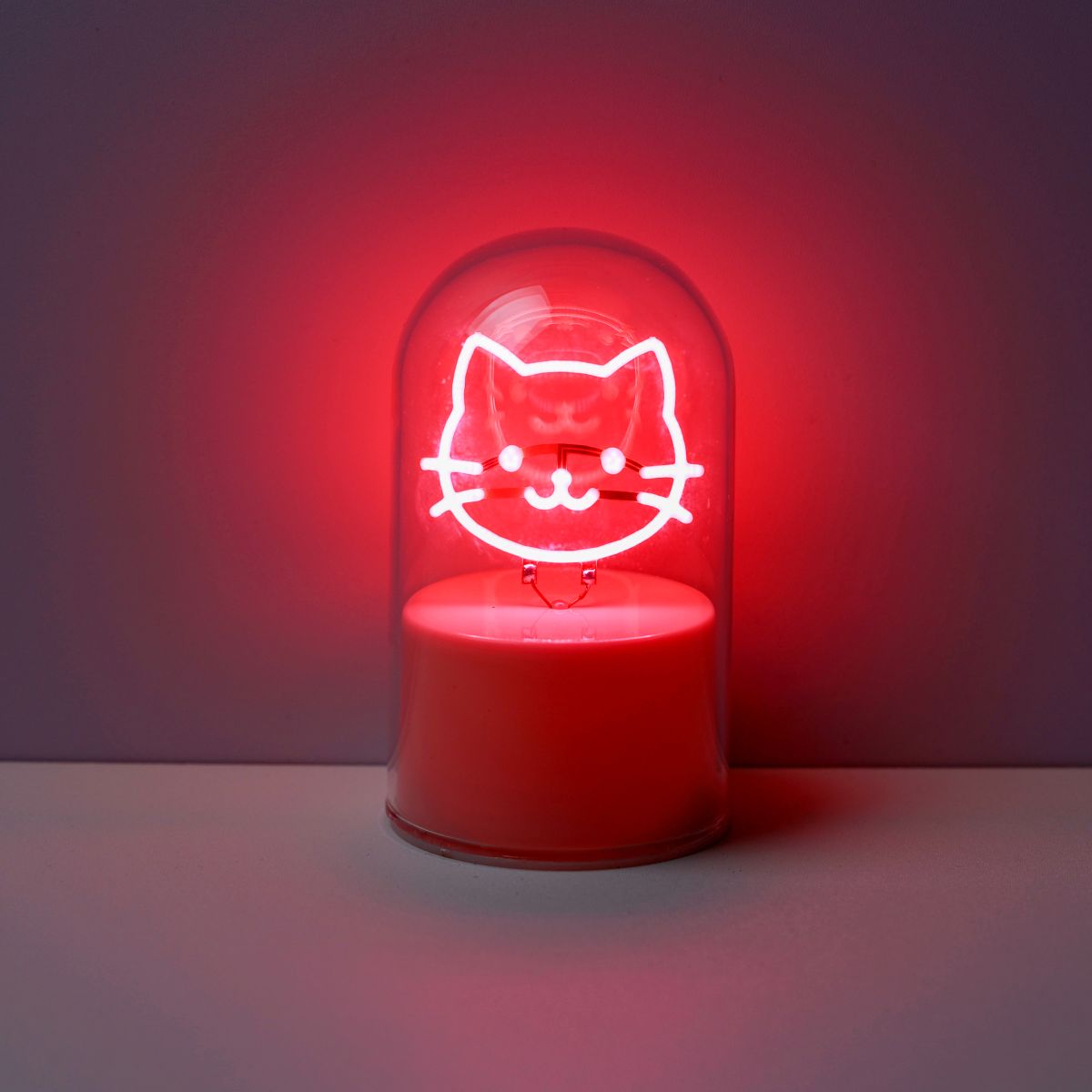 LAMPE LED Lampe Dôme en verre Cat 