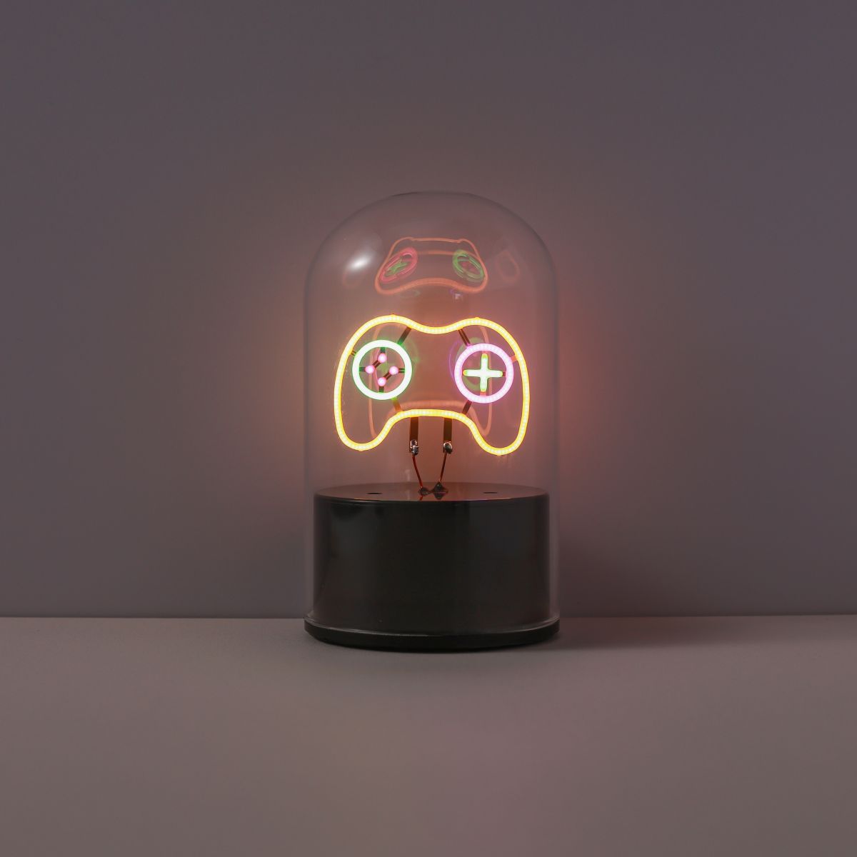 LAMPE LED Lampe dôme en verre Game  