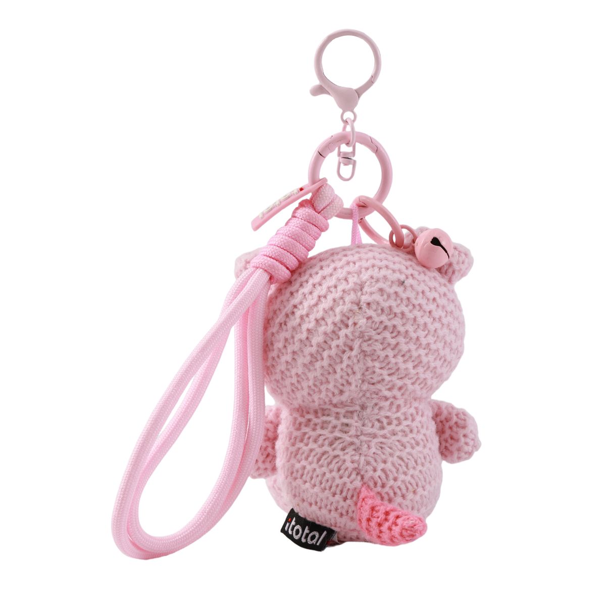Porte-clés au crochet Cochon 
