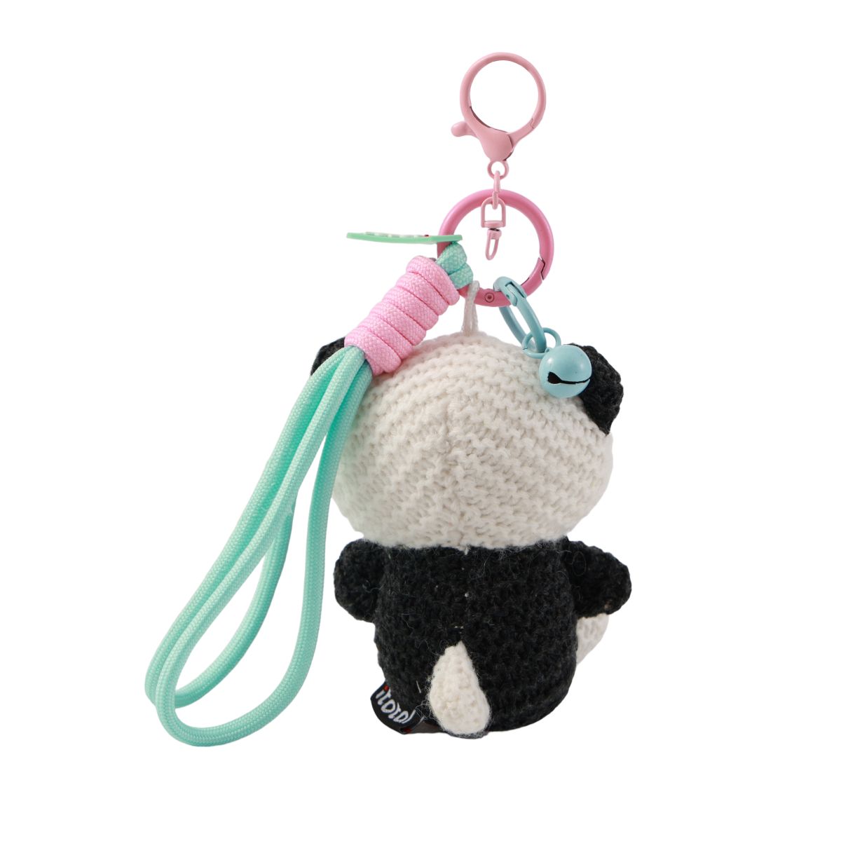 Porte-clés au crochet Panda 