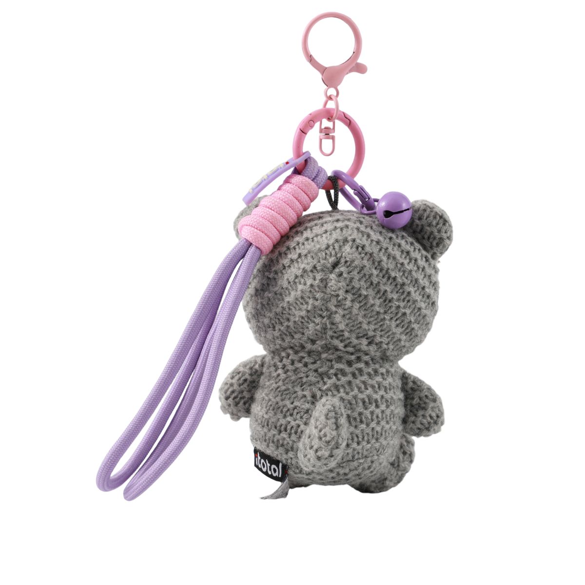 Porte-clés au crochet Hippo 