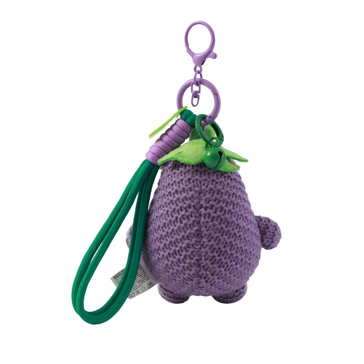 Porte-clés au crochet Fresh Market Ellie l'aubergine 