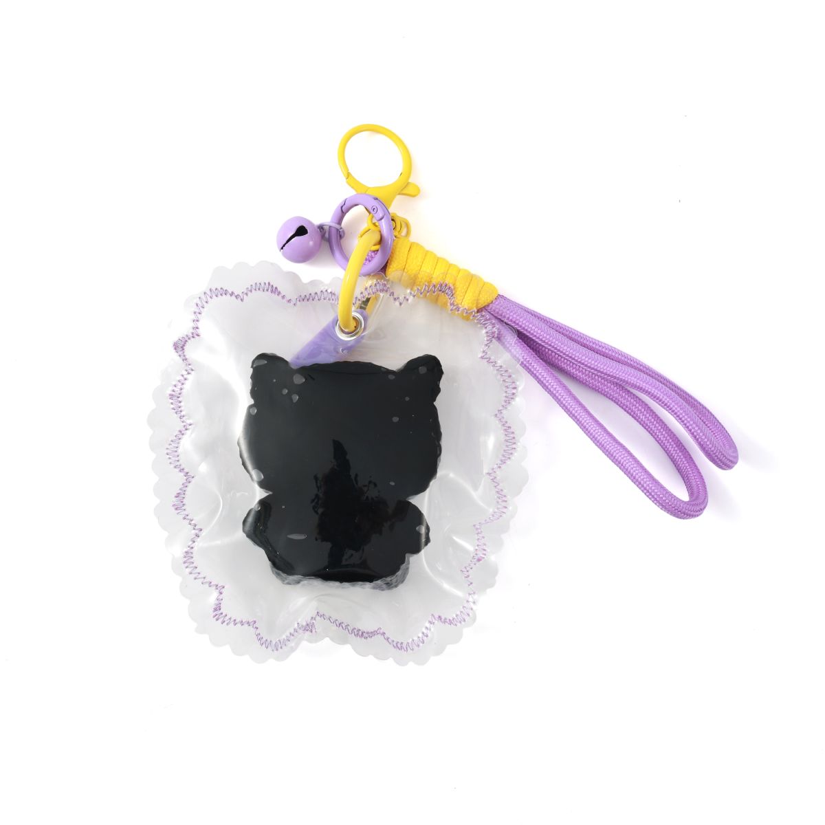 Porte-clés Jelly Pop Chat noir 