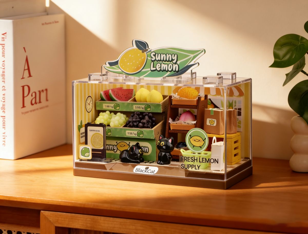 Mini World - Shop In A Box Fruit Store 