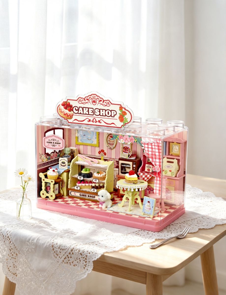 Mini World - Shop In A Box Cake Shop 