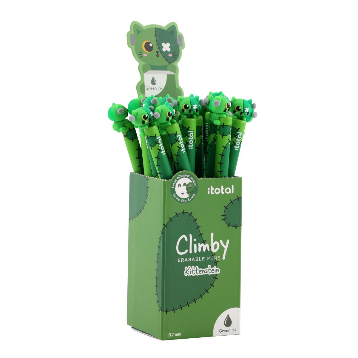 Stylos effaçables Climby Creepy Vibes Zombie 