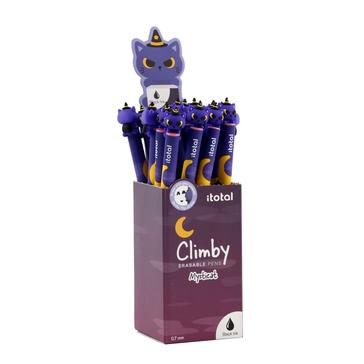 Stylos effaçables Climby Creepy Vibes Sorcière  
