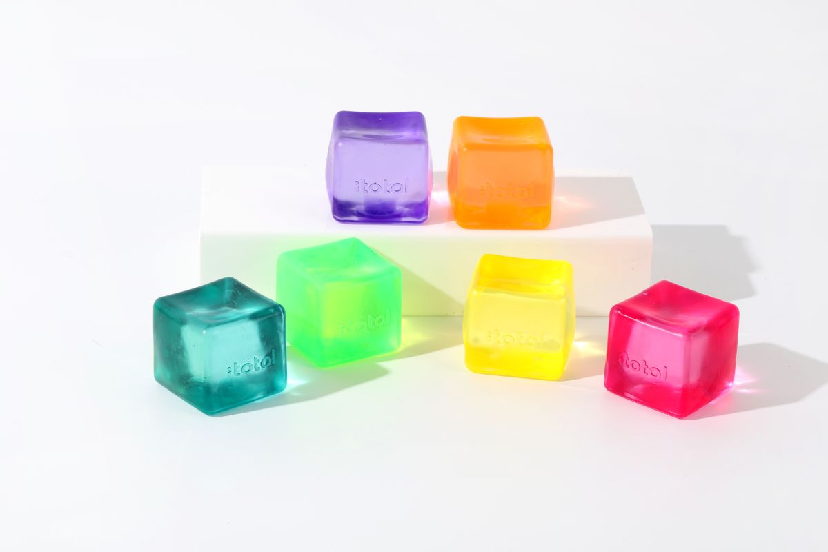 Anti-stress Gummy Cubes en maltose  
