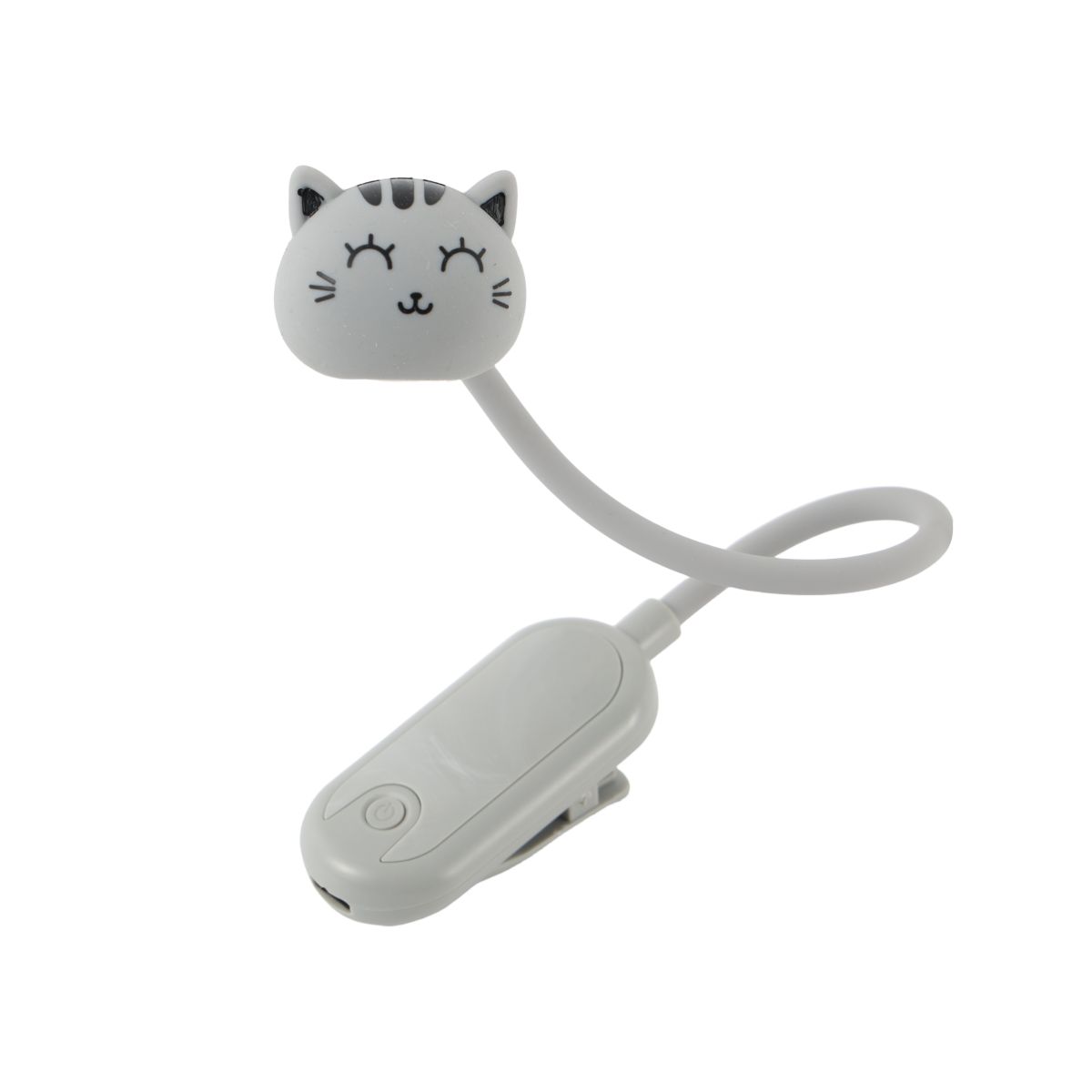 Lampe de lecture Chat gris  