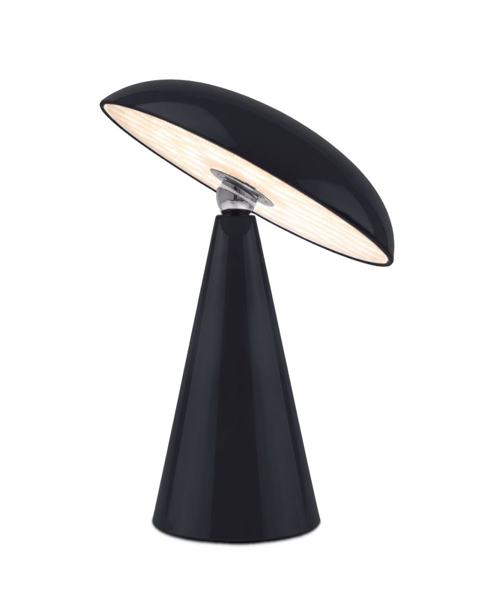 Mushrooms Lamps - noir brillant 