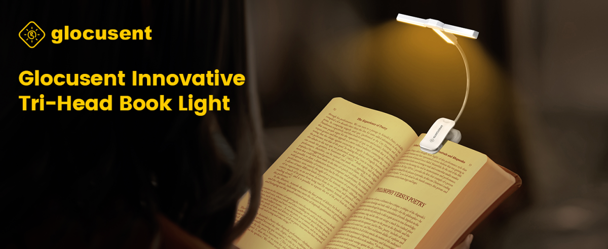 Lampe de lecture à trois têtes White